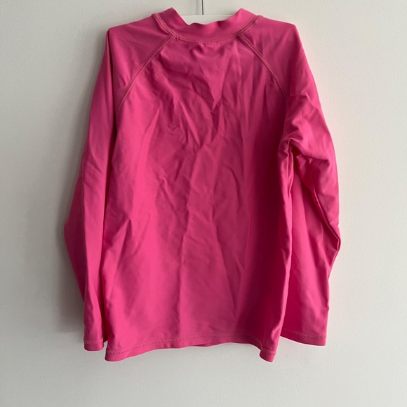 Pink Long Sleeve Swim Top size 10 - Picture 3 of 3